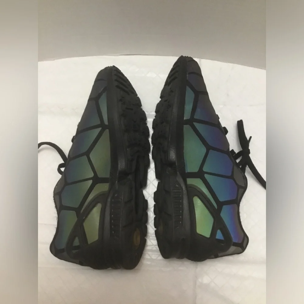 adidas Black Running Shoe Interior with Size Label